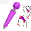 Secret Wish Cordless USB Rechargeable Vibrating Sex Wand Rocking Vibrator