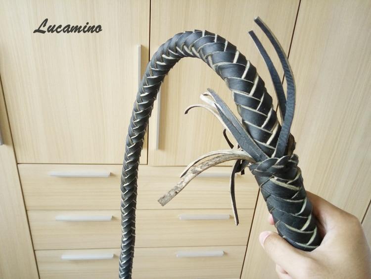 Masters Vintage Quality Hand Braided Leather Bullwhip 7 Lengths