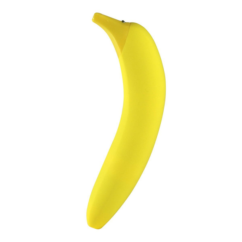 The Mellow Yellow Silicone Banana Shaped Discreet Fun Rocking Vibrator