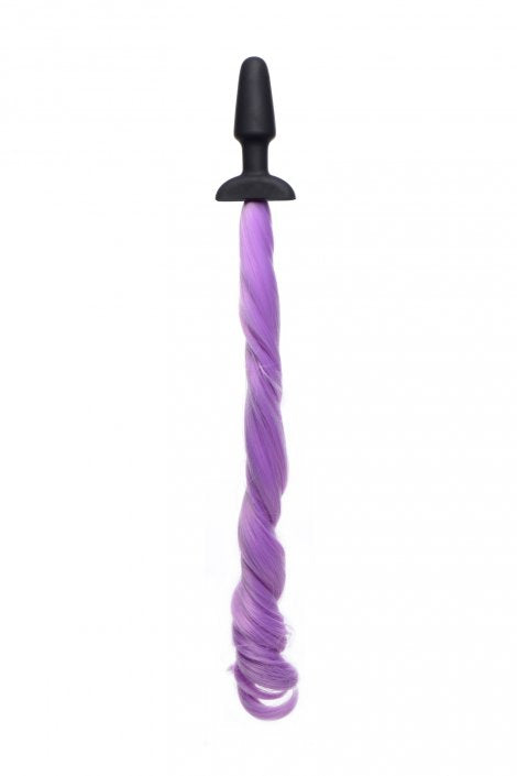 Purple Pony Tail Butt Plug