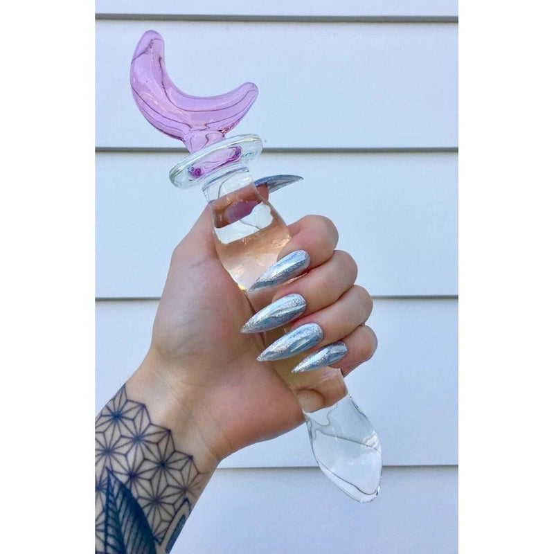 Sailor Wand Crystal Glass Dildo and Anal Plug Sailor Wand Crystal Glass Dildo and Anal Plug