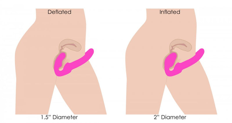 Inflatable Sex Strapon for pegging