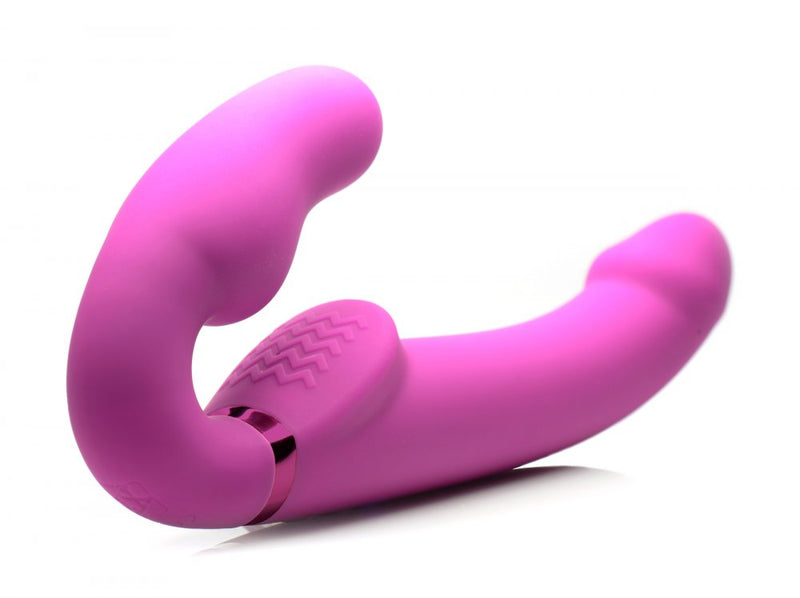 Inflatable vibrating Strapon strap-on